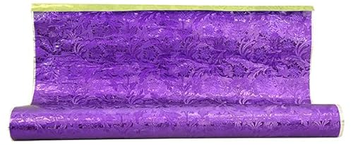 Reliant Ribbon 67288-064-75X Cameo Windsor Embossed Poly Foil 20in Rd Blumen-Accessoires, Violett von Reliant Ribbon