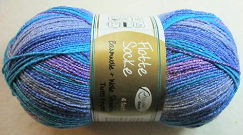 Rellana "Flotte Socke", 100g - Baumwolle Wolle Stretch-4fädig; Fb.1414 von Rellana