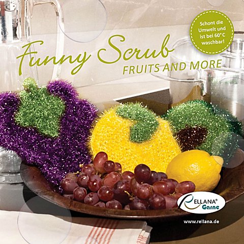 Rellana Heft "Funny Scrub – Fruits and more" von Rellana