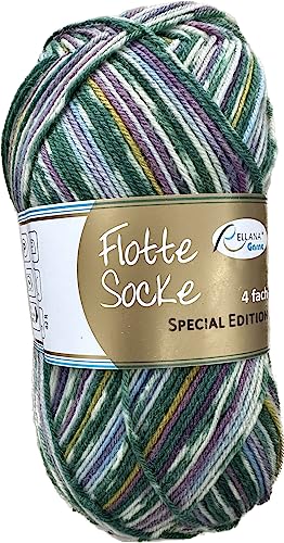 Rellana Special Edition 4-fach Sockenwolle 100g/420m 75% Schurwolle 25% Polyamid superwash (1804) von Rellana