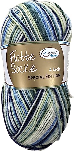 Rellana Special Edition 4-fach Sockenwolle 100g/420m 75% Schurwolle 25% Polyamid superwash (1806) von Rellana