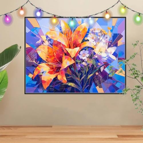 5D DIY Diamond Painting Kinder Bunte Blumen,Landschaft,Diamant Painting Bilder 30x40cm,Mosaikherstellung Malen Nach Zahlen Cross Stitch Malerei Set,Daiments Painting Erwachsene für Wand Decor 4E-4752 5D DIY Diamond Painting Kinder Bunte Blumen,Landschaft,Diamant Painting Bilder 30x40cm,Mosaikherstellung Malen Nach Zahlen Cross Stitch Malerei Set,Daiments Painting Erwachsene für Wand Decor 4E-4752 von Reluehu