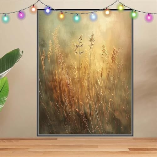 5D DIY Diamond Painting Kinder Klein Landschaft,Blumen,Diamant Painting Bilder 100x133cm,Mosaikherstellung Malen Nach Zahlen Cross Stitch Malerei Set,Daiments Painting Erwachsene für Wand Decor F5999 von Reluehu