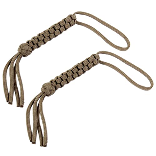 Remingtape 2X Quadrat Geflochtenes Messer Lanyard - Khaki von Remingtape