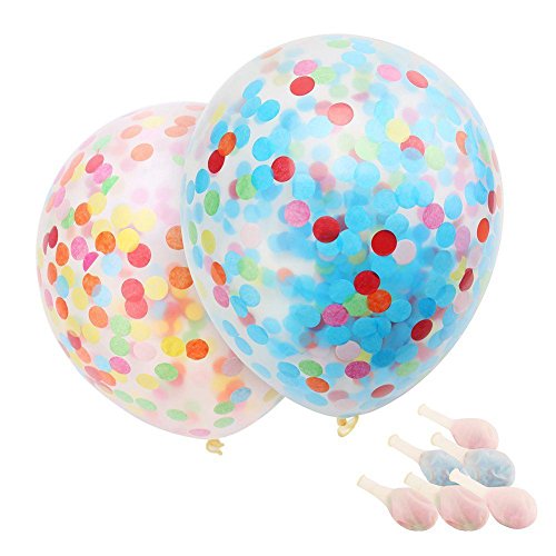 Remingtape 8Pcs 12 Confetti Steigt Partei-Hochzeits-Dekorationen im Ballon Auf von Remingtape