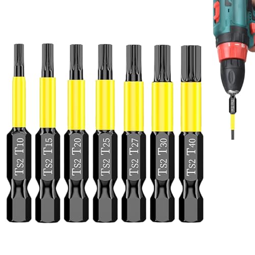 Renopfect Magnet-Bits, 7er Schraubendreher-, Präzisions-Adapter Robuster Antrieb Für Holz Metall Bauarbeiten Heimwerken Professionelle Anwendungen Renopfect Magnet-Bits, 7er Schraubendreher-, Präzisions-Adapter Robuster Antrieb Für Holz Metall Bauarbeiten Heimwerken Professionelle Anwendungen von Renopfect