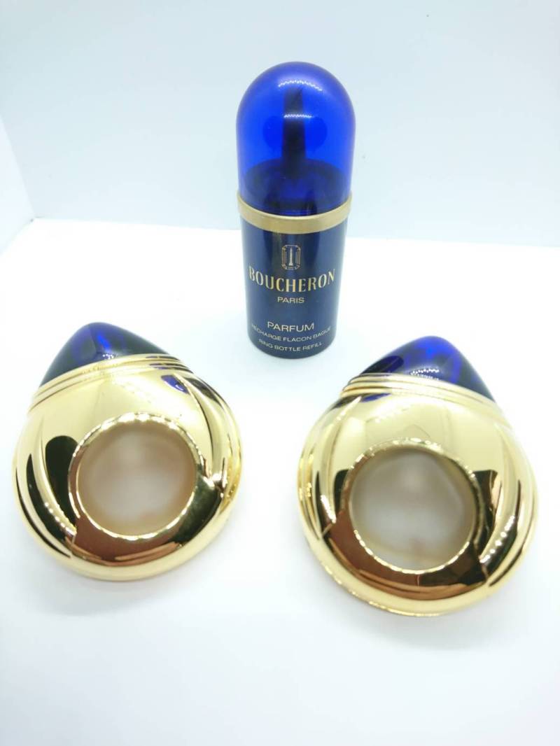 1990S Boucheron 2x Parfum Zerstäuber + 15Ml Refill Ring Bottle Rarität Vintage Parfum von Residenzler