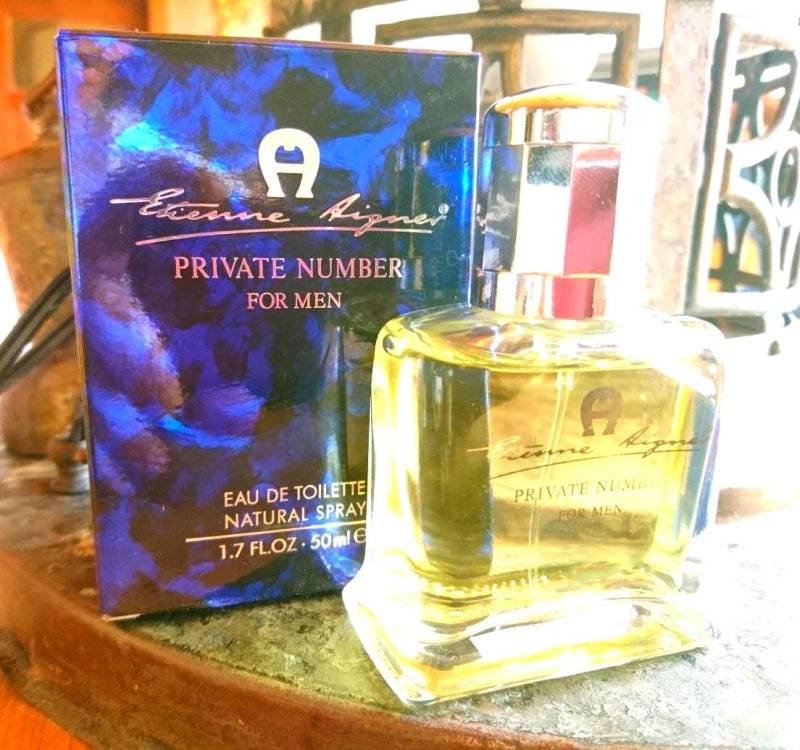 Etienne Aigner Private Number Men Edt 50Ml Spray 1990S Vintage Parfume von Residenzler