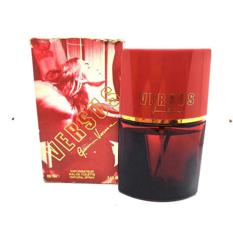 Versace Versus Red Edt Spray 100 Ml Eau De Toilette Vintage First Formulation Rare Boxed von Residenzler