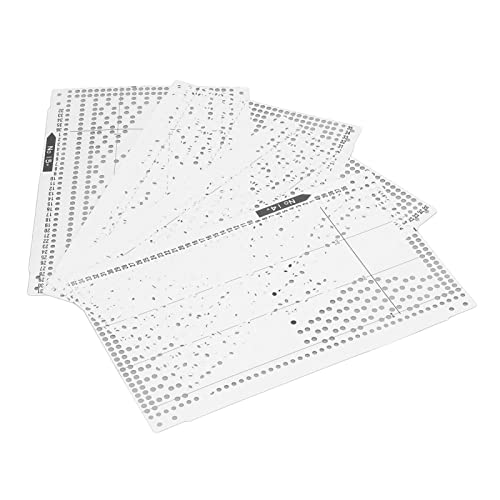 15 pcs Strickmaschinen -Punchkarte Weiche Plastik -Strick -Blütenkarte für KH868 KH860 KH881 KH891 von Respicefinem