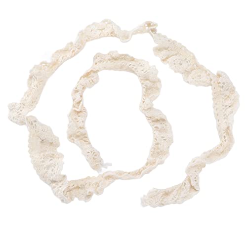 Resefinem 2 cm breites Baumwollfaden -Spitzenband mit einzigartigem Design ideal zum Dekorieren von Kleidung Schuhe Hüte Taschen und verschiedene Handwerksprojekte wie Resefinem 2 cm breites Baumwollfaden -Spitzenband mit einzigartigem Design ideal zum Dekorieren von Kleidung Schuhe Hüte Taschen und verschiedene Handwerksprojekte wie von Respicefinem