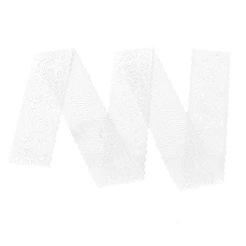 Resefinem 4 cm Spitzenbänder Doppelreihe wellig weiche modische Spitze ideal für Kleidung Geschenkdekoration 10 Yard aus Nylon mit doppelter Reihe Parallele Muster Design lange Resefinem 4 cm Spitzenbänder Doppelreihe wellig weiche modische Spitze ideal für Kleidung Geschenkdekoration 10 Yard aus Nylon mit doppelter Reihe Parallele Muster Design lange von Respicefinem