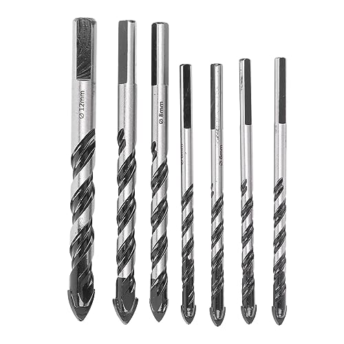 Resefinem 7PCs Twist Bohrern Bit Set Multifunktionales schwarzes Carbid Triangular Twist Drill -Bit mit mehreren Spezifikationen für die Modellierung von Möbeln in der Resefinem 7PCs Twist Bohrern Bit Set Multifunktionales schwarzes Carbid Triangular Twist Drill -Bit mit mehreren Spezifikationen für die Modellierung von Möbeln in der von Respicefinem