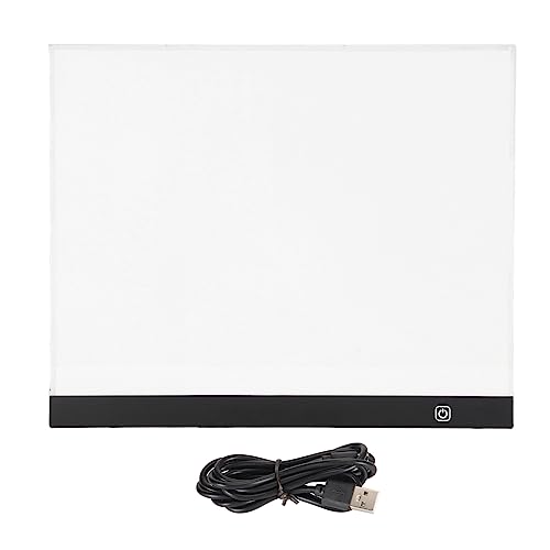 Resefinem TRACG Light 41 × 34 × 3 A3 Light Board Touch Control 3 Dimmmodus Mikro USB -Leistung Glättung Leuchtkissen Tracer zum Malen von Spalten Skizzieren von Respicefinem