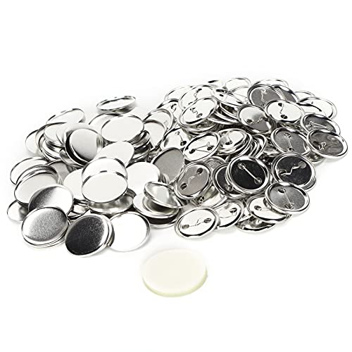 Respicefinem 100 Stck 44 mm DIY mageschneiderte leere Broschenknpfe runde Sicherheitsnadelteile aus Metall und Eisen fr handgefertigte Geschenke, Souvenirs, von Respicefinem