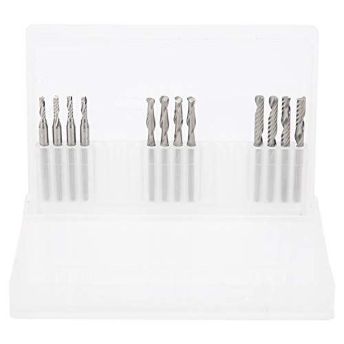 Respicefinem 12pcs Woodworking File Burr Set Ideal For Cork Carving Engraving And Drilling With 3 Types Different Shape And Size Made Of Tungsten Steel In Silver Color Respicefinem 12pcs Woodworking File Burr Set Ideal For Cork Carving Engraving And Drilling With 3 Types Different Shape And Size Made Of Tungsten Steel In Silver Color von Respicefinem