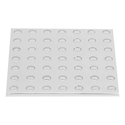Respicefinem 311600560056 Aluminium-Gitterplattenplatte mit ausgezeichnetem Verhältnis von Festigkeit zu Gewicht, 7 x 7 Löcher, ideal für Stützhalterungen oder Ative Paneele, Respicefinem 311600560056 Aluminium-Gitterplattenplatte mit ausgezeichnetem Verhältnis von Festigkeit zu Gewicht, 7 x 7 Löcher, ideal für Stützhalterungen oder Ative Paneele, von Respicefinem
