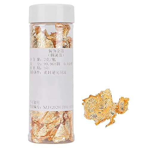 Respicefinem Metallic Bronzing Confetti 2G Flasche 13. 0×5. 0×5. Folienflocken, abgefülltes Metallic-Bronzing-Konfetti zum Malen, Basteln, Architektur, von Respicefinem