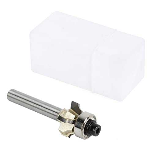 Respicefinem Premium 4in Shank 4 Flute 4xR2 Round Over Router Bit Chamfer Cutter Tool Ideal for Woodworking on Medium Density Fiberboard Particle Board Dense Plywood Hardwood Cork Respicefinem Premium 4in Shank 4 Flute 4xR2 Round Over Router Bit Chamfer Cutter Tool Ideal for Woodworking on Medium Density Fiberboard Particle Board Dense Plywood Hardwood Cork von Respicefinem