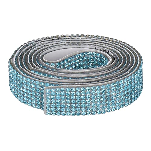 Strass Strip Lake Blue Blue Self Adhäsive Kristallband funkeln für Hochzeitsheimdekoration von Respicefinem