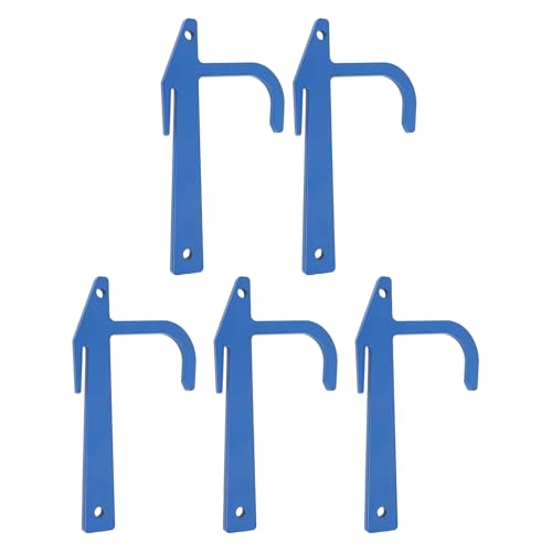 Restokki 5pcs Metallzaunstrecke Stahldrahtkettenkettenglied Zaun Clips Top Rail Stoff- und Spannungswerkzeug von Restokki