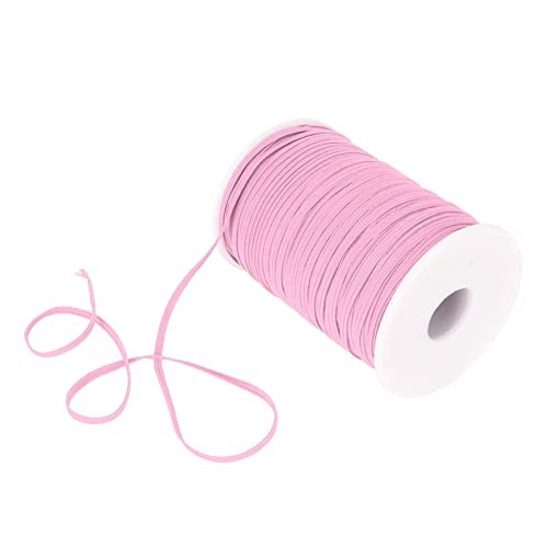 Restokki elastische Schnur, 50 Yards, weiche Nylon-Armbandschnur für Heimwerkerarbeiten (pink) von Restokki