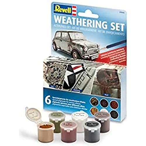 Revell 39066 - Bastelzubehör - Weathering Set, 6 Pigmente 5 g 39066 / 8y+ von Revell