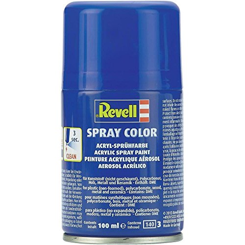 Revell 34104 Spraydose weiß, glänzend, Farbnummer 04 Spray Color, Farben in der praktischen 100-ml-Sprühdose, 100 ml (1er Pack) von Revell