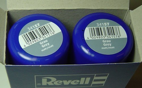 Revell 34157 Sprühlack Doppelpack (2x100ml) grau matt von Revell