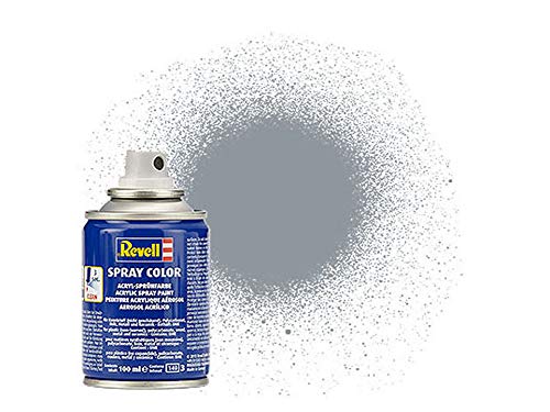 Revell 34191 Spraydose eisen, metallic Spray Color, Farben in der praktischen 100-ml-Sprühdose von Revell