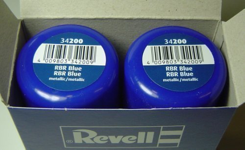 Revell 34200 Sprühlack Doppelpack (2x100ml) RBR Blue metallic von Revell