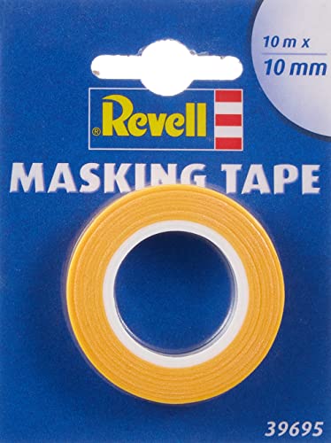 39695 Masking Tape, Modellbau Malerband für Lackier- und Malerarbeiten, 10m x 10mm von Revell