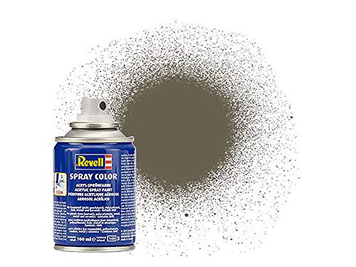 Revell 34146 Spraydose nato-oliv, matt, Farbnummer 46 Spray Color, Farben in der praktischen 100-ml-Sprühdose, 100 ml (1er Pack) von Revell