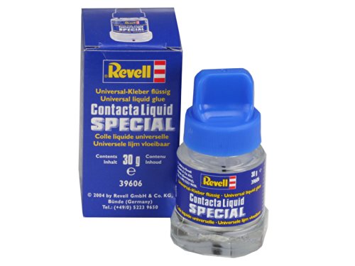 Revell REV39606 CONTACTA Liquid Spezial Chrom-Klebstoff 39606 30g, Farblos von Revell