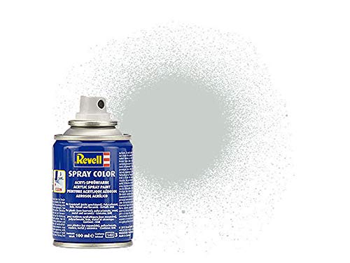 Revell REV-34371 Spraydose hellgrau, seidenmatt, Farbnummer 371 Spray Color, Farben in der praktischen 100-ml-Sprühdose, 100 ml (1er Pack) von Revell