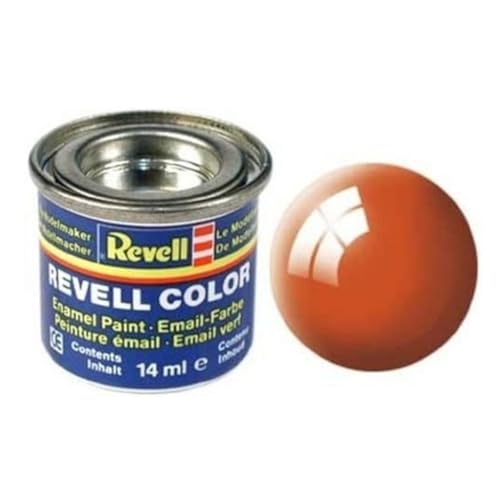 Revell Streichfarbe orange glänzend # 30 Farbdose 14 ml #32130 von Revell