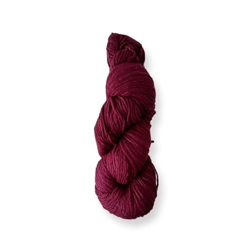 Regal Maulbeerseide-Garn, Kammgewicht, einlagiges Garn, einfarbig und mehrfarbig (Passionberry) von Revolution Fibers