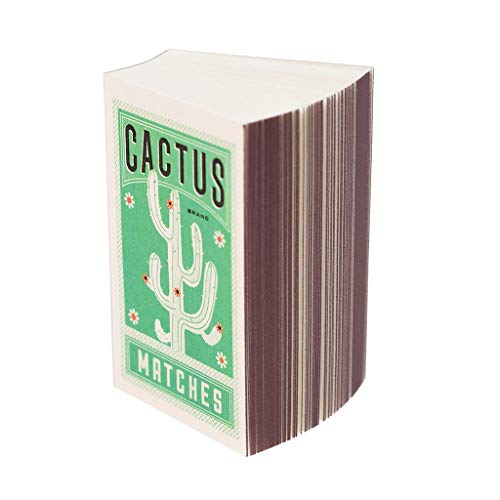 Cactus Matchbox Mini-Notizblock von Rex London