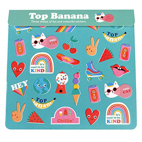 Rex London Top Bananen-Sticker (3 Blatt) von Rex London