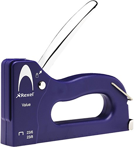 Rexel 2101210 Value Handtacker, blau von Rexel