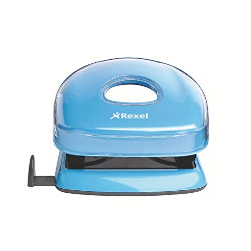 Rexel 2104032 Joy 2-fach-Locher, Blissful Blue von Rexel