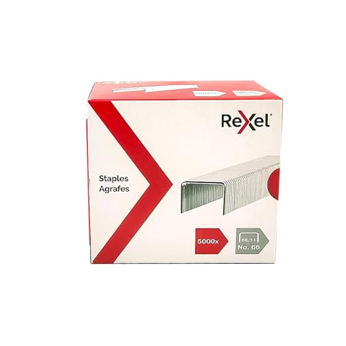 Rexel 66 Heftklammern 11 mm 5000 Stück von Rexel