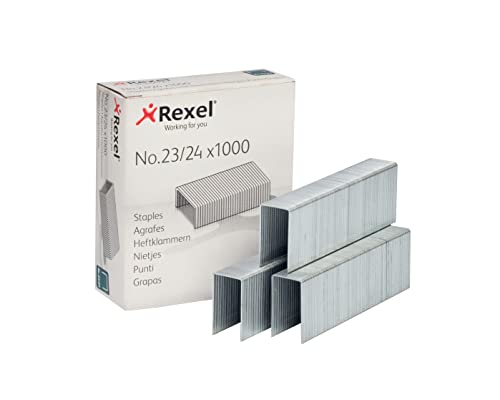 Rexel No.23/24 Heftklammern, 1000 Stück von Rexel