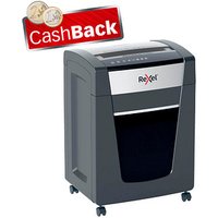 AKTION: Rexel P420+ Aktenvernichter mit Partikelschnitt P-4, 4 x 35 mm, bis 20 Blatt, grau mit CashBack von Rexel