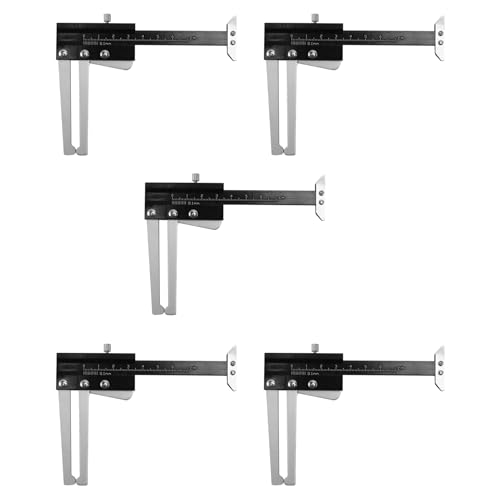 Rfeeuubft 5X Scheiben Brems Scheibe Dicke Brems Sattel 0-60Mm Mess GeräT Mess Schraube Mess Werkzeug von Rfeeuubft