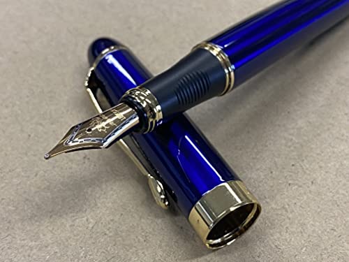 Rhapsody Jinhao x450 Füllfederhalter, 0,5 mm, mittelfeine Spitze, Regalblau von Rhapsody