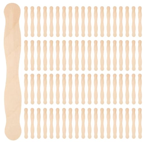 Rheross 8-FäChergriffe oder Holzspatel oder Farbmischpaket, 300 Bastel-Eisstiele für DIY-BastelzubehöR-Set von Rheross