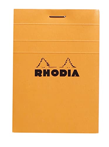 Block Heft Rhodia N ° 14 11 x 17 cm 80 Blatt 80 g Q.5x5 ORANGE von Rhodia