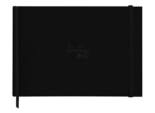 Rhodia 116156C - Rhodia Touch Zeichenbuch Watercolor Book, mit satinierter Körnung aus 100% Baumwolle 300g, 20 Blatt, A4 Querformat, ideal für Aquarell und Mischtechniken, Schwarz, 1 Stück Rhodia 116156C - Rhodia Touch Zeichenbuch Watercolor Book, mit satinierter Körnung aus 100% Baumwolle 300g, 20 Blatt, A4 Querformat, ideal für Aquarell und Mischtechniken, Schwarz, 1 Stück von Rhodia