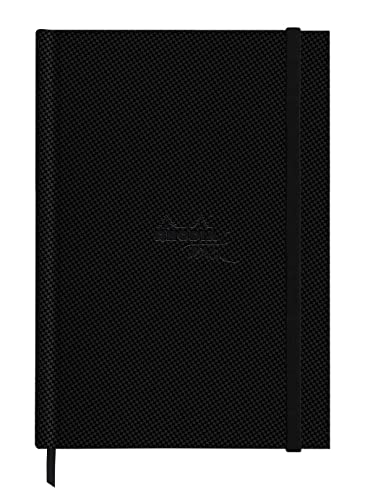 Rhodia 116159C - Rhodia Touch Zeichenbuch Watercolor Book, mit satinierter Körnung aus 100% Baumwolle 300g, DIN A4 Hochformat, 20 Blatt, ideal für Aquarell und Mischtechniken, Schwarz, 1 Stück Rhodia 116159C - Rhodia Touch Zeichenbuch Watercolor Book, mit satinierter Körnung aus 100% Baumwolle 300g, DIN A4 Hochformat, 20 Blatt, ideal für Aquarell und Mischtechniken, Schwarz, 1 Stück von Rhodia